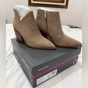 Vince Camuto Women's Beige Ankle Booties